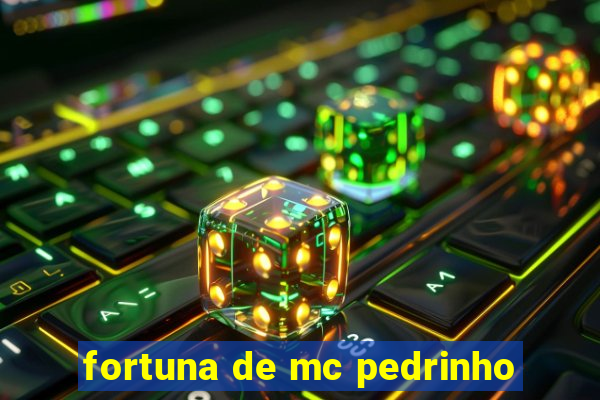 fortuna de mc pedrinho